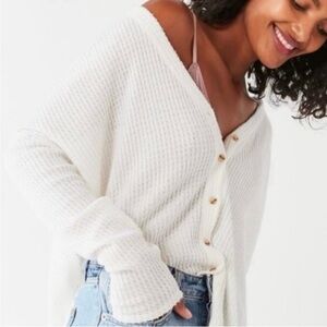 Urban outfitters | Out from Under waffle knit cardigan